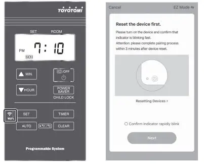 TOYOTOMI Laser 531 Direct Vented Oil Miser Heater with WIFI fig7