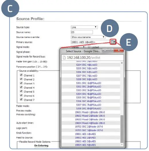AXIA Fusion AoIP Console fig11