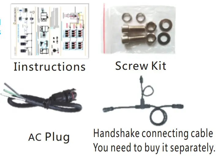 KAIDENG WVC-295 WVC Series Communication type Intelligence Micro Grid-connected Inverter - CABLE