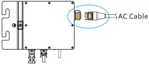 KAIDENG WVC-295 WVC Series Communication type Intelligence Micro Grid-connected Inverter - waterproof cover