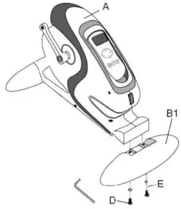 FITTING THE STABILISERS