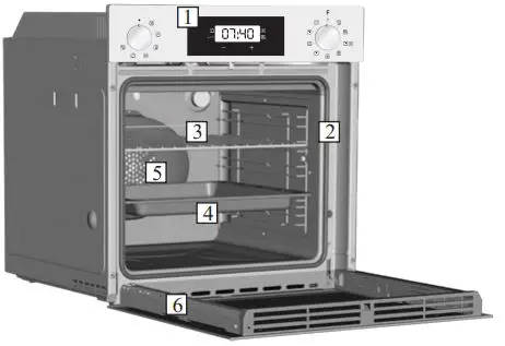 HOOVER HSO8650X Electric Oven fig2