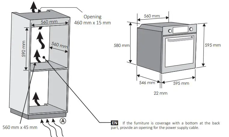 HOOVER HSO8650X Electric Oven fig32