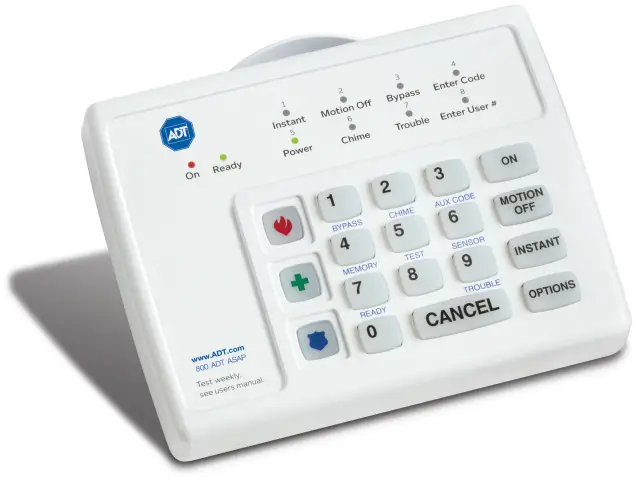 Adt Bhs-4000a Home Security System User Manual