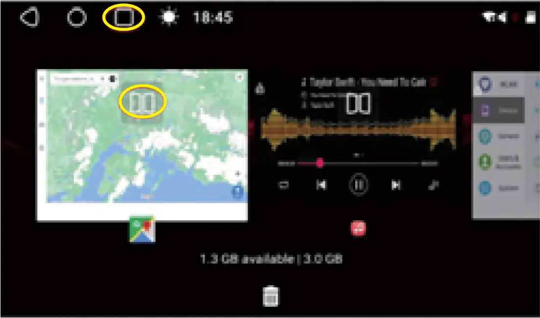 Enable Split Display