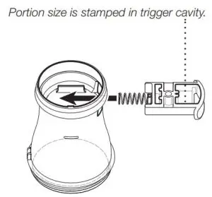 FIG 1 INSERT TRIGGER ASSEMBLY