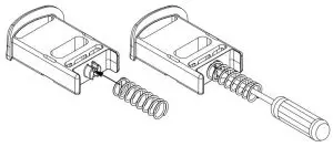 FIG 6 RE-INSTALL SPRING