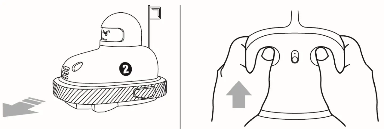 Guangdong Yinrun Industry 1014148A Toy RC Speed Bumper Road Rage fig3