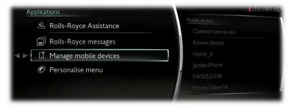 ROLLS-ROYCE Rolls Royce Connect With Wifi Hotspot - MOBILE