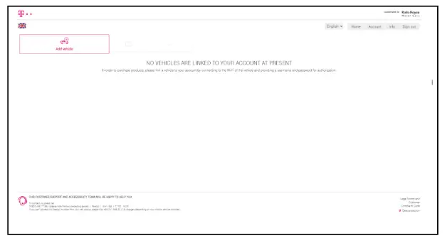 ROLLS-ROYCE Rolls Royce Connect With Wifi Hotspot - REGISTRATION FOR TELEKOM HOTSPOT DRIVE 4