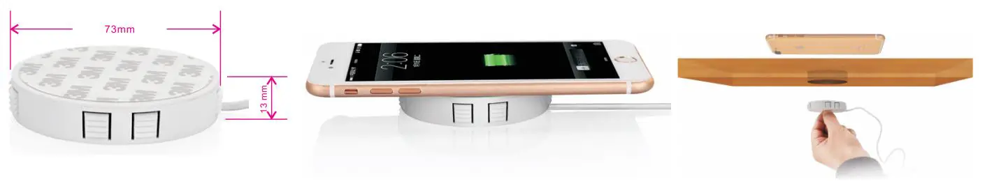 Dongguan Ideal Enterprise EY-510 Embedded Desktop Wireless Charging fig1