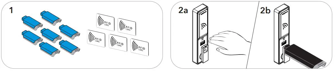 Digilock NMVM-R1-K Versa Mini Electronic Lock with Touch RFID fig17