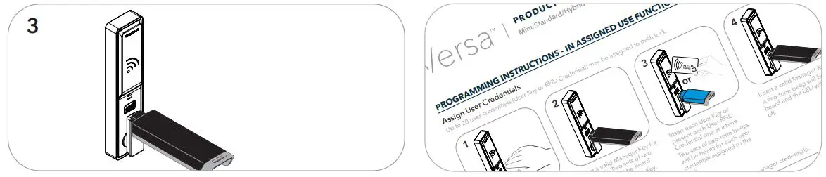Digilock NMVM-R1-K Versa Mini Electronic Lock with Touch RFID fig19