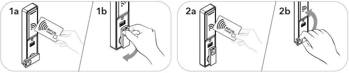 Digilock NMVM-R1-K Versa Mini Electronic Lock with Touch RFID fig20