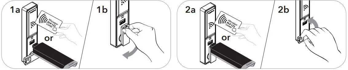 Digilock NMVM-R1-K Versa Mini Electronic Lock with Touch RFID fig22