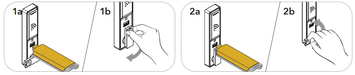 Digilock NMVM-R1-K Versa Mini Electronic Lock with Touch RFID fig23