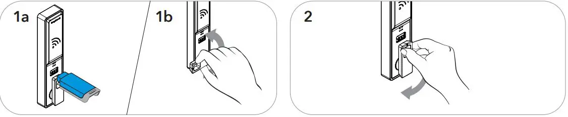 Digilock NMVM-R1-K Versa Mini Electronic Lock with Touch RFID fig25