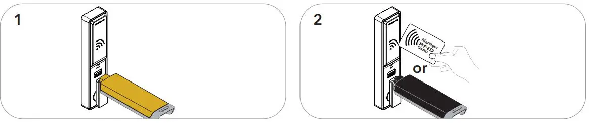 Digilock NMVM-R1-K Versa Mini Electronic Lock with Touch RFID fig7