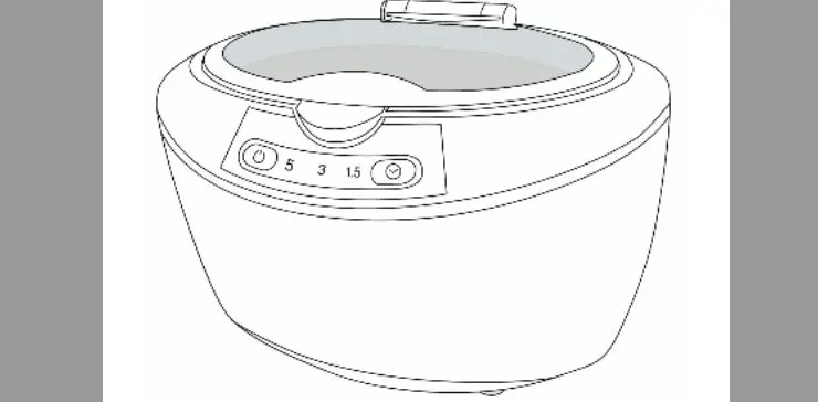 Kogan Ultrasonic Jewelry Cleaner User Manual