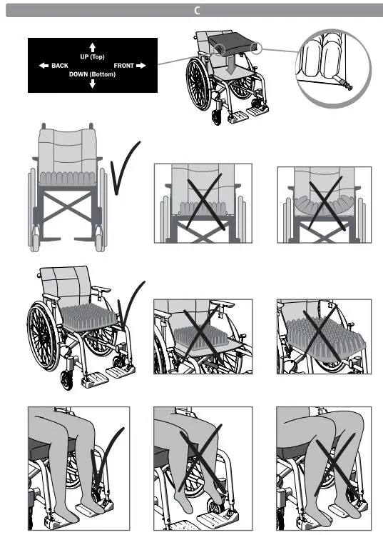 etac ESSC0909-1 StabilAir and Star Standard Air Cushion fig3