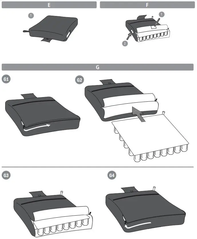 etac ESSC0909-1 StabilAir and Star Standard Air Cushion fig5