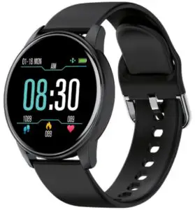 DAS 4 SG50 Samrt Watch with Black Silicon Strap