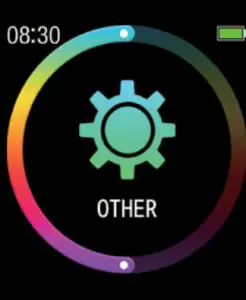 DAS 4 SG50 Samrt Watch with Black Silicon Strap - Other Features