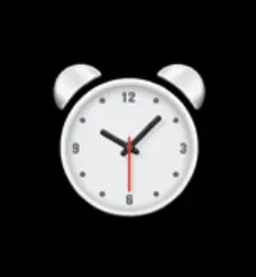 DAS 4 SG50 Samrt Watch with Black Silicon Strap - Silent Alarms