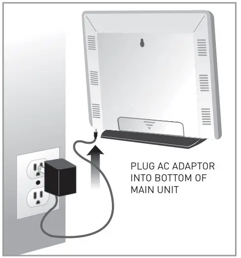 ACCURITE Professional Wireless Weather Station - PLUG IN AC POWER ADAPTOR
