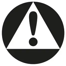 PHILIPS 19S4 LED LCD Monitor - Warning