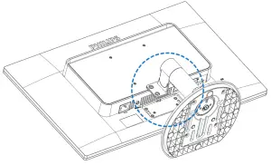 PHILIPS 19S4 LED LCD Monitor - assembly