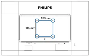 PHILIPS 19S4 LED LCD Monitor - interface