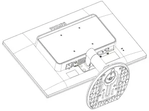 PHILIPS 19S4 LED LCD Monitor - remove