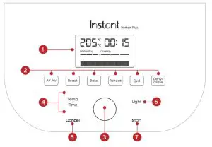 Instant Pot 140 3089 01 Vortex Plus ClearCook Stainless Steel Air Fryer - figure 2