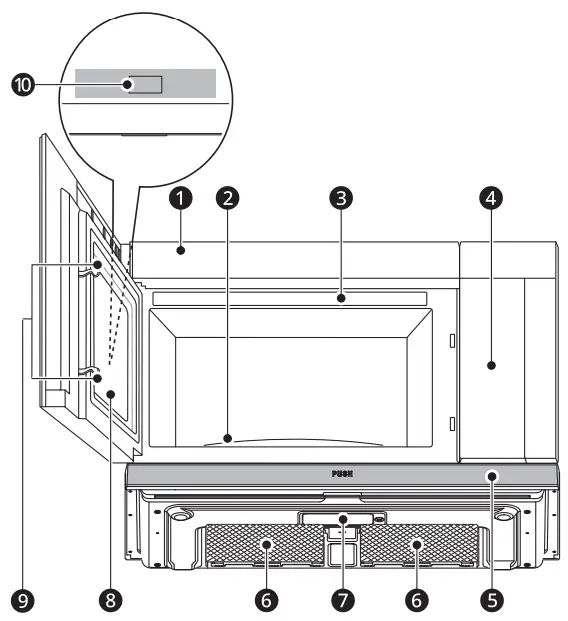 LG MVEL213 Microwave Oven-