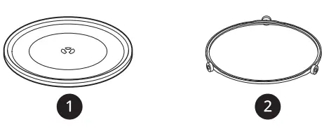 LG MVEL213 Microwave Oven-Accessories