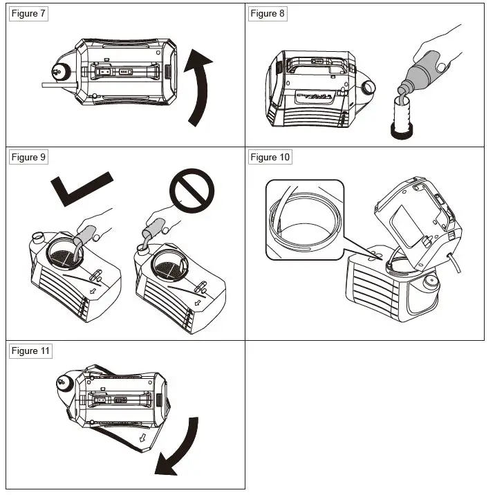 makita XSU03 Cordless Garden Sprayer fig 7