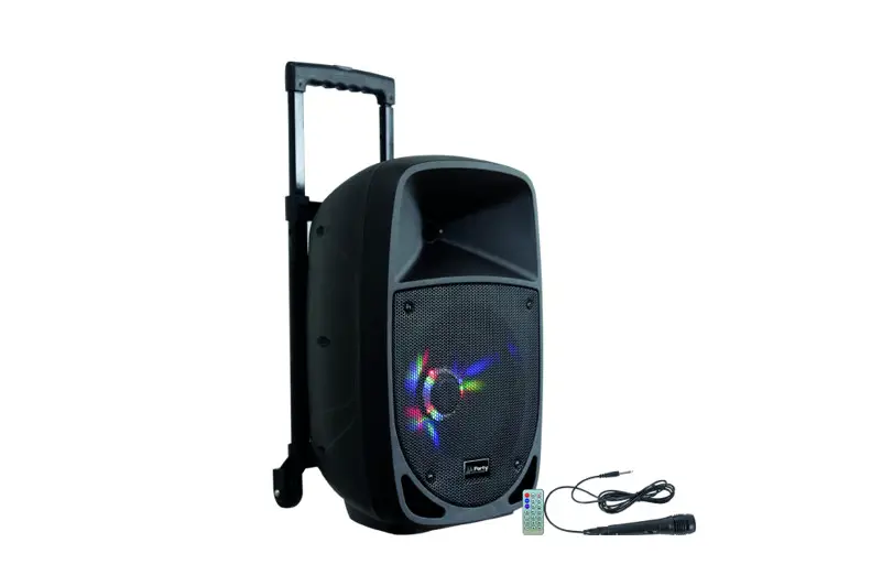 Party Lotronic Portable Sound System With Usb, Bluetooth, Fm & Mic User Manual
