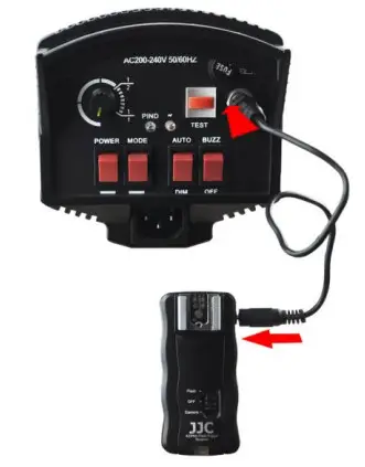 JJC JF U2 Wireless Remote Control With 2 Flash Trigger Kit - Wireless Flash Trigger 2