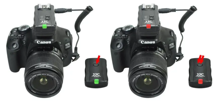 JJC JF U2 Wireless Remote Control With 2 Flash Trigger Kit - Wireless Flash Trigger 5