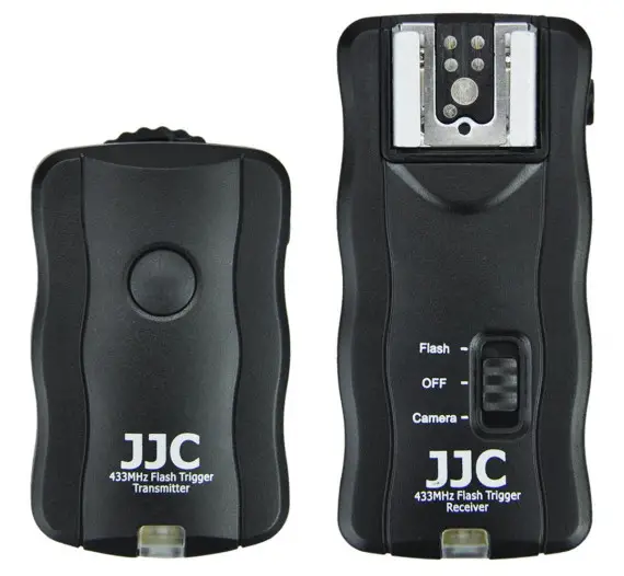 JJC JF U2 Wireless Remote Control With 2 Flash Trigger Kit
