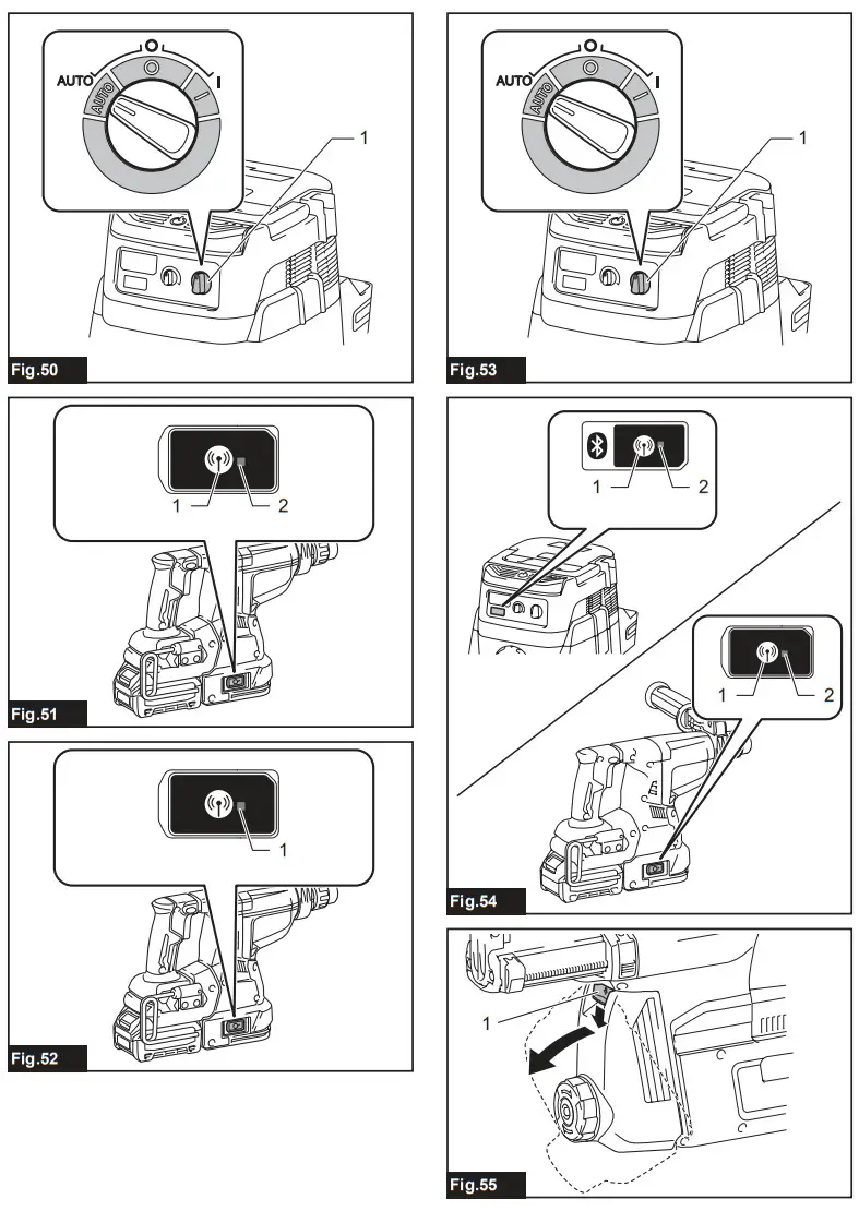 makita HR001G Cordless Combination Hammer - fig 8