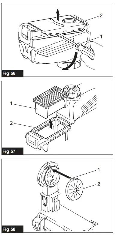 makita HR001G Cordless Combination Hammer - fig 9