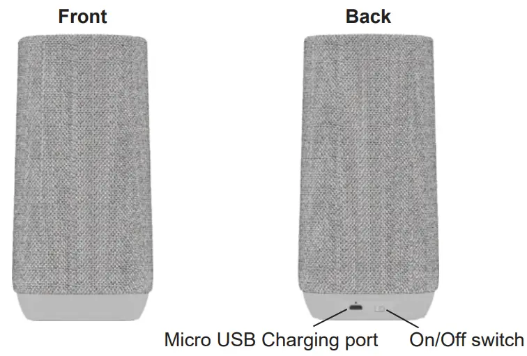 BASS JAXX SP0485 Spectrum Wireless Speaker - Product Overview