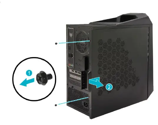 PREDATOR DG.E25AA.009 Orion 3000 PO3-620 Tower Core i7-10700 fig 1