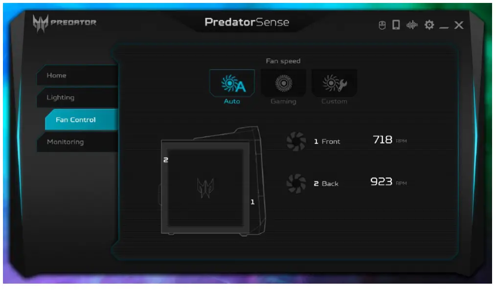 PREDATOR DG.E25AA.009 Orion 3000 PO3-620 Tower Core i7-10700 fig 36