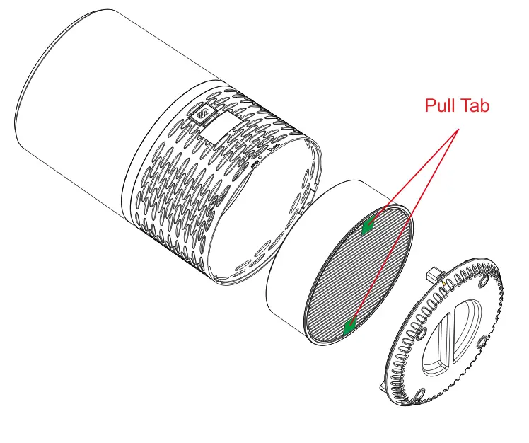 Nbdair NBD ADH0 Air Purifier - Getting