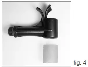 WARING COMMERCIAL CB15 Series 1 Gal Stainless Steel Heavy Duty Electronic Blender - SPIGOT ASSEMBLY 5