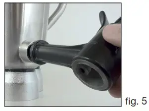 WARING COMMERCIAL CB15 Series 1 Gal Stainless Steel Heavy Duty Electronic Blender - SPIGOT ASSEMBLY 6