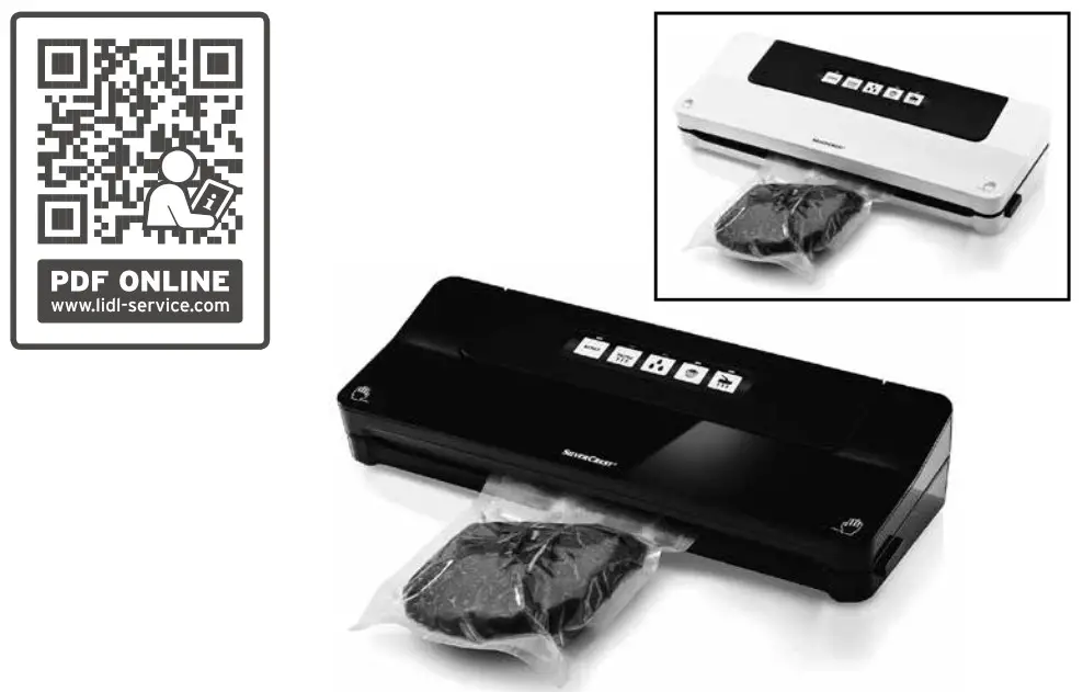 SILVERCREST SV 125 C3 Vacuum Sealer - Cover